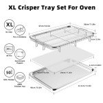 Extra Large Air Fryer Basket and Tray Set