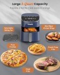 Nuwave Brio Plus 8 Qt Air Fryer with 150 Presets