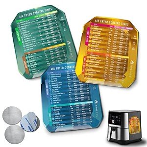 Air Fryer Cheat Sheet Magnet Set for Cooking