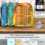 Air Fryer Cheat Sheet Magnet Set for Cooking