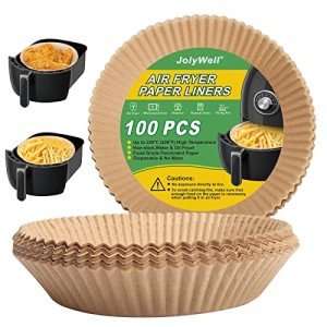 Biodegradable Air Fryer Paper Liners - 100 Pcs