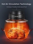 Instant Pot Air Fryer Lid with Touchscreen & Recipes