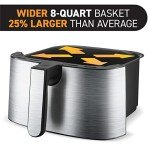 Gourmia 8 Quart Digital Air Fryer Oven