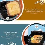 100PCS Non-Stick Air Fryer Paper Liners