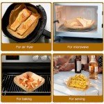 100PCS Non-Stick Air Fryer Paper Liners
