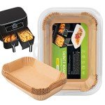 Disposable Air Fryer Liners - Rectangle 8.6x5.5" (100)