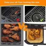Disposable Air Fryer Liners - Rectangle 8.6x5.5" (100)