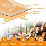 Disposable Air Fryer Liners - Rectangle 8.6x5.5" (100)