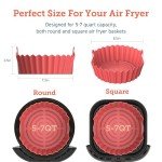 COSORI Air Fryer Silicone Liners & Gloves Set