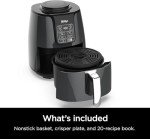 Ninja 4-Quart Air Fryer with Programmable Features