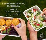 55-Pack Disposable Foil Containers with Lids