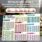 Air Fryer Cheat Sheet Magnet Set & Cookbook