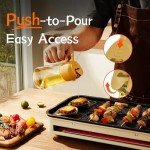 16oz Olive Oil Dispenser & Sprayer for Cooking