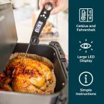 Pine & Pepper Instant Read Food Thermometer