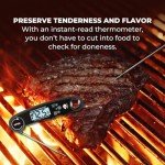 Pine & Pepper Instant Read Food Thermometer