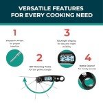 Pine & Pepper Instant Read Food Thermometer