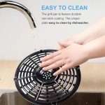 Round Non-Stick Grill Pan for Power XL Air Fryer