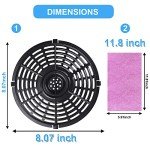 Round Grill Plate for 3.7 QT Air Fryers