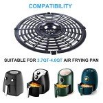 Round Grill Plate for 3.7 QT Air Fryers
