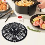 Round Grill Plate for 3.7 QT Air Fryers
