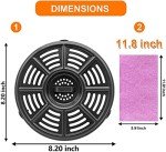 Heisenlin Crisper Plate for Ninja Air Fryers
