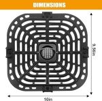 Air Fryer Grill Pan for Instant Pot Vortex