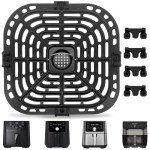 Grill Plate for Instant Pot Vortex Air Fryers