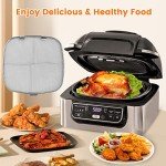 Stainless Steel Splatter Shield for Ninja Foodi