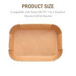 Disposable Air Fryer Liners for Ninja Grill, 50 PCS
