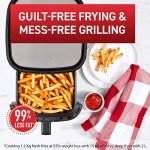 T-fal 2-in-1 Air Fryer and Grill, 4.4 Qt