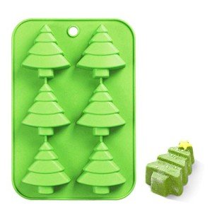 Christmas Tree Silicone Muffin & Cake Mold Set