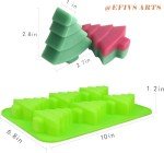Christmas Tree Silicone Muffin & Cake Mold Set