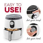 Dash Deluxe 3 Quart Air Fryer Oven with Controls