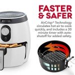 Dash Deluxe 3 Quart Air Fryer Oven with Controls