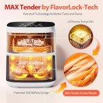 Beelicious 8-in-1 Smart 4QT Air Fryer