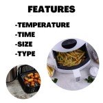 Air Fryer Cooking Times Chart Magnet Guide