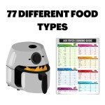 Air Fryer Cooking Times Chart Magnet Guide