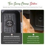 J.Zing 100 Pack Non-Stick Air Fryer Liners