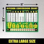 Extra Large Kitchen Conversion Chart Magnet
