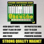 Extra Large Kitchen Conversion Chart Magnet