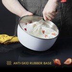 Stainless Steel Mixing Bowl Set with Lids