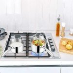 TeamFar Stainless Steel Tri-ply Saucepan Set