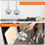 TeamFar Stainless Steel Tri-ply Saucepan Set