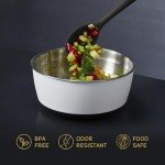 Stainless Steel Mixing Bowl Set with Lids