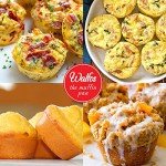 Walfos 12-Cup Non-Stick Silicone Muffin Pan