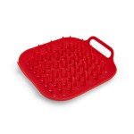 Red Silicone Air Fryer Tray - Non-Stick & Reusable