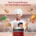 Fabuletta 6QT 11-in-1 Air Fryer - Red