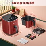 Fabuletta 6QT 11-in-1 Air Fryer - Red