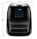 Chefman 6.3-Qt Digital 4-in-1 Air Fryer