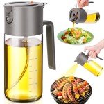 Olive Oil Sprayer Bottle with Portion Control